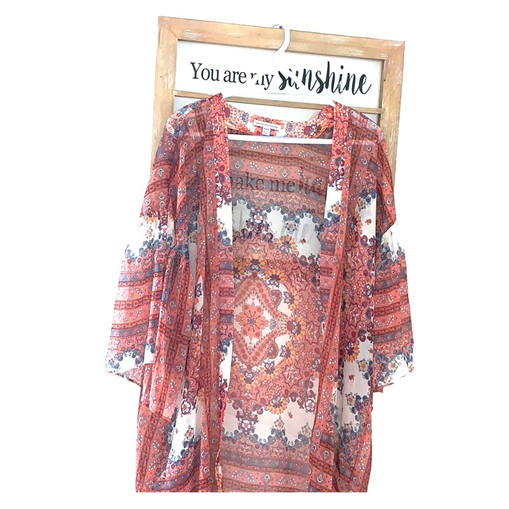 American Eagle Pattern Kimono